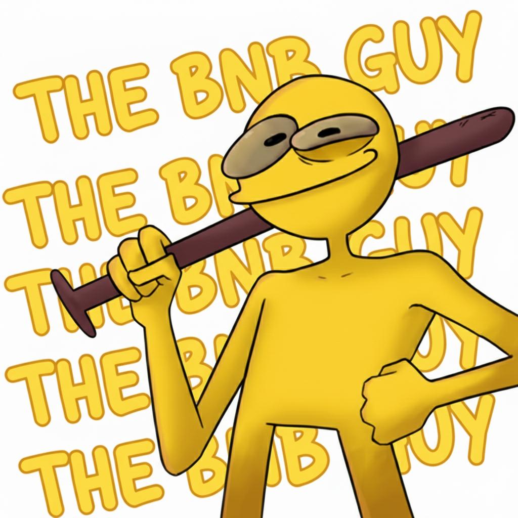 BNB character with bat